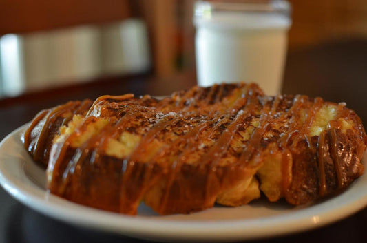 Salted Dulce De Leche French Toast